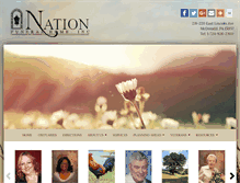 Tablet Screenshot of nationfuneralhome.com